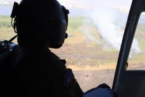 El incendio de la semana pasada destruyó 160 hectáreas. Foto Cortesía Cacom 3