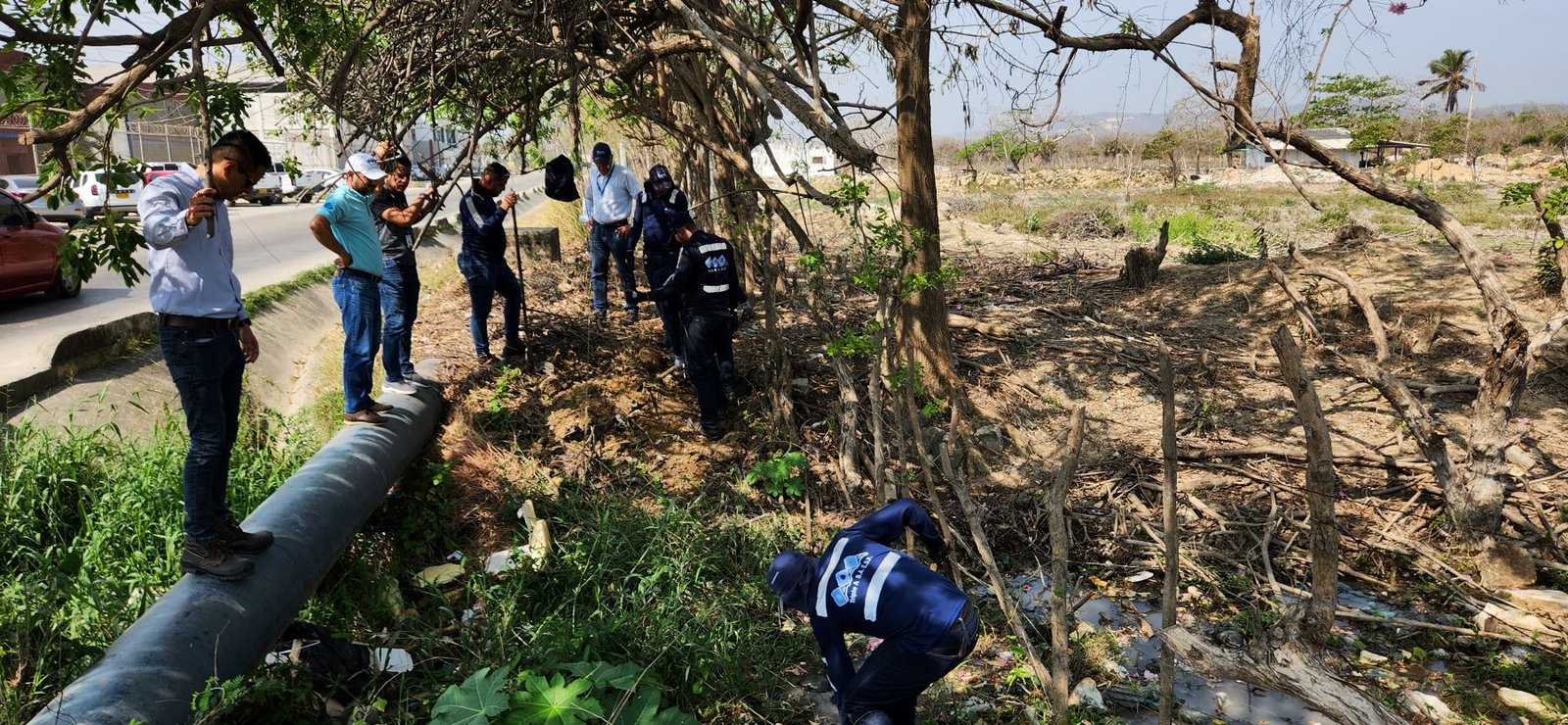 El megarrobo de agua en el Acueducto Costero