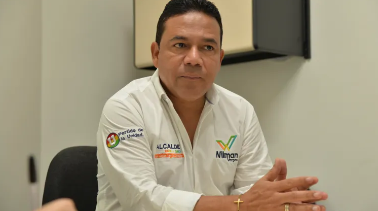 Wilman Vargas, alcalde de Puerto Colombia.