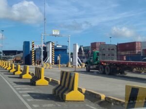 Escáner CX Portal L3 de la Sociedad Portuaria de Barranquilla para contenedores.
