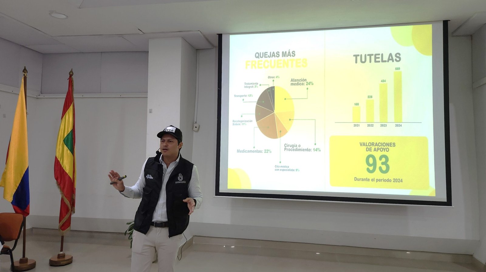 En defensa de los derechos a la salud la Personería de Barranquilla interpuso 569 tutelas.