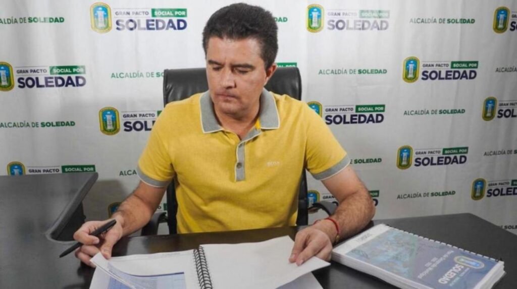 Rodolfo Ucrós, alcalde de Soledad.