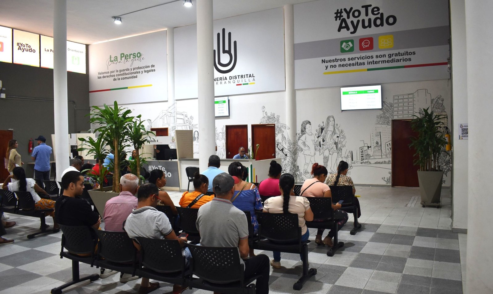 Centro de Atención de la Personería.