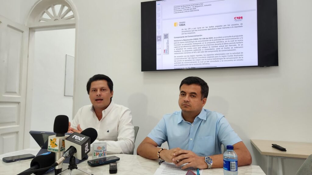 Miguel Ángel Alzate y Edwar Orozco, personeros de Barranquilla y Santa Marta.